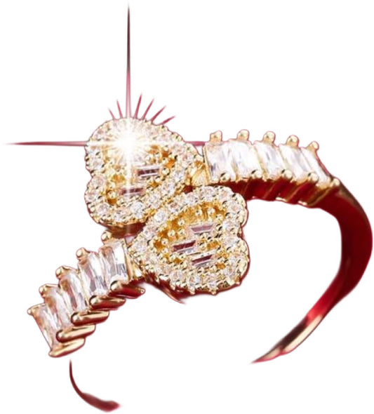 1 pcs Heart Shaped Ring